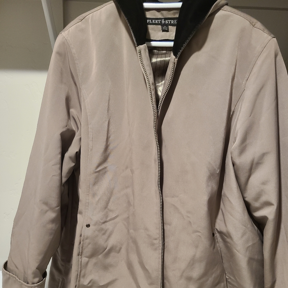 Fleet Street Gray Jacket, Size 1X